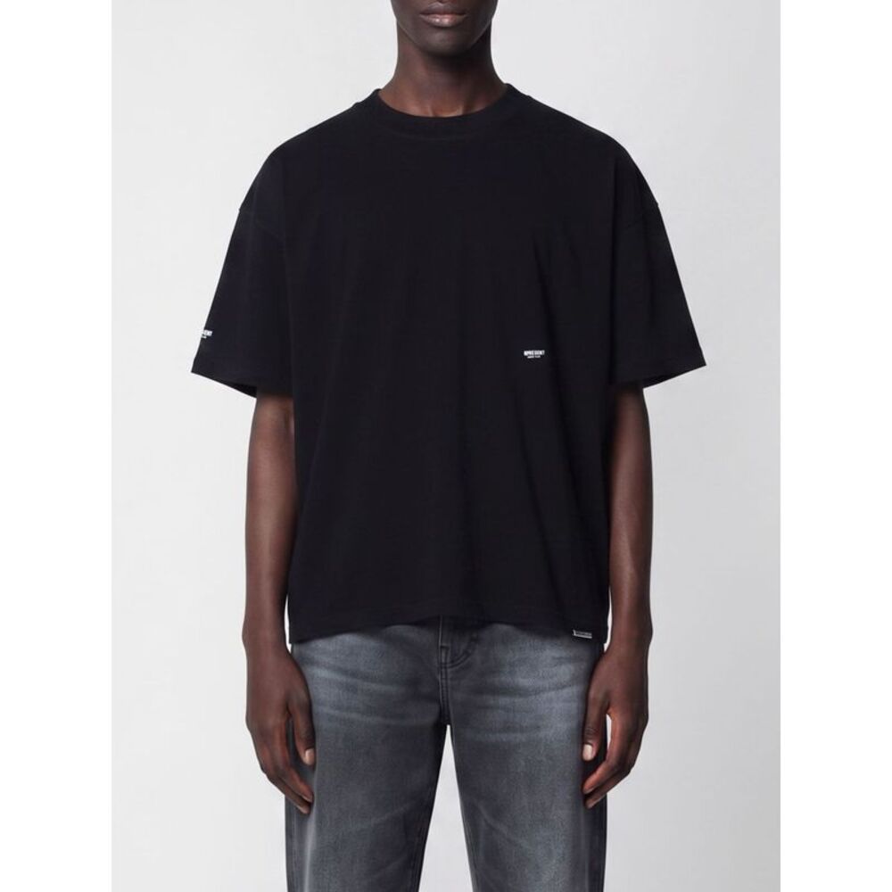 Represent Men Relaxed Fit Cotton T-Shirt Represent With Contrast Logo